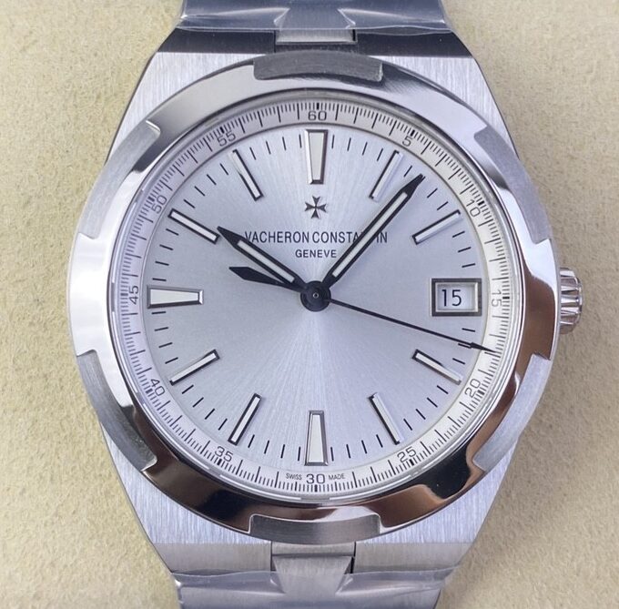 PPF Factory Replica Vacheron Constantin Overseas 4500V/110A-B126 White Dial