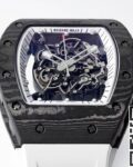 ZF Factory Replica Richard Mille RM055 Series White Rubber Strap