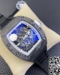 ZF Factory Replica Richard Mille RM055 Series Black Rubber Strap