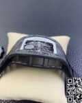 ZF Factory Replica Richard Mille RM055 Series Black Rubber Strap