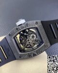 ZF Factory Replica Richard Mille RM055 Series Black Rubber Strap