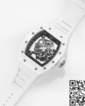 KV Factory Replica Richard Mille RM055 Series White Ceramics