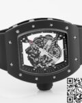 KV Factory Replica Richard Mille RM055 Series Black Ceramics