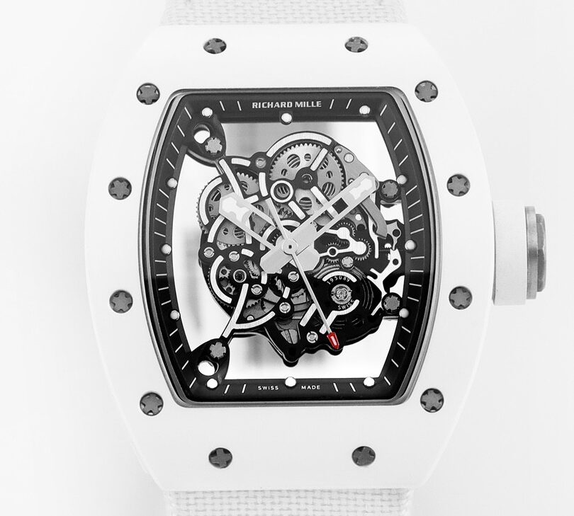 KV Factory Replica Richard Mille RM055 Series Nylon Watchband