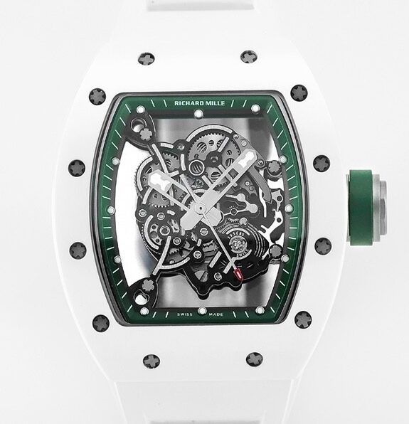 KV Factory Replica Richard Mille RM055 Series V5 Green Dial