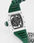 KV Factory Replica Richard Mille RM055 Series V5 Green Rubber Strap