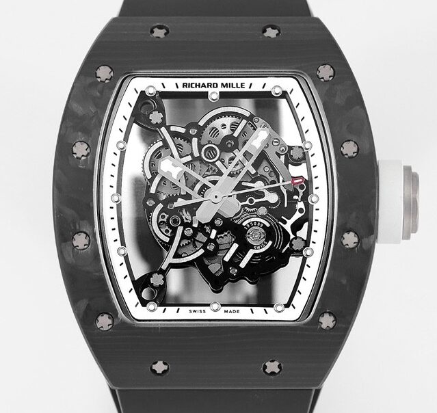 KV Factory Replica Richard Mille RM055 Series V5 White Dial Case