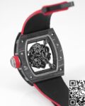 KV Factory Replica Richard Mille RM055 Series V5 Red Nylon Strap