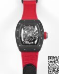 KV Factory Replica Richard Mille RM055 Series V5 Red Nylon Strap