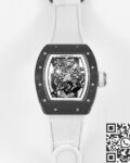 KV Factory Replica Richard Mille RM055 Series V5 White Nylon Strap