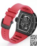 KV Factory Replica Richard Mille RM055 Series V5 Red Rubber Strap