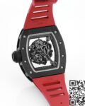 KV Factory Replica Richard Mille RM055 Series V5 Red Rubber Strap