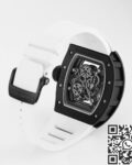 KV Factory Replica Richard Mille RM055 Series V5 White Rubber Strap