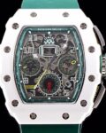 KV Factory Replica Richard Mille RM011-03 Series White Ceramic Case