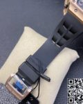 KV Factory Replica Richard Mille RM011 Rose Gold Black Rubber Strap Case