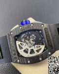 KV Factory Replica Richard Mille RM011 Blue Dial Series Carbon Fiber Watch Case