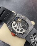 KV Factory Replica Richard Mille RM011 Red Dial Series Carbon Fiber Watch Case