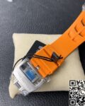 KV Factory Replica Richard Mille RM011 Series Orange Rubber Strap