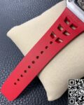 KV Factory Replica Richard Mille RM011 Series Red Rubber Strap