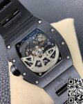 KV Factory Replica Richard Mille RM011 Series Black Ceramic Case