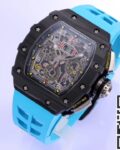 KV Factory Replica Richard Mille RM011 Series KV Factory Replica Richard Mille RM011 Series White Rubber Strap