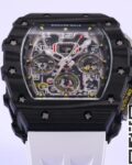 KV Factory Replica Richard Mille RM011 Series White Rubber Strap