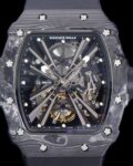 KV Factory Replica Richard Mille RM011 Tourbillon Series Carbon Fiber Watch Case