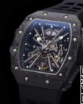 KV Factory Replica Richard Mille RM011 Tourbillon Series Carbon Fiber Watch Case