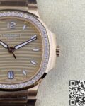 3K Factory Replica Replica Patek Philippe Nautilus 5980/1R-001 Gold Dial