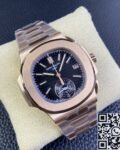 3K Factory Replica Patek Philippe Nautilus 5980/1R-001 Gold Dial