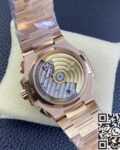 3K Factory Replica Patek Philippe Nautilus 5980/1R-001 Gold Dial