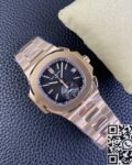 3K Factory Replica Patek Philippe Nautilus 5980/1R-001 Gold Dial