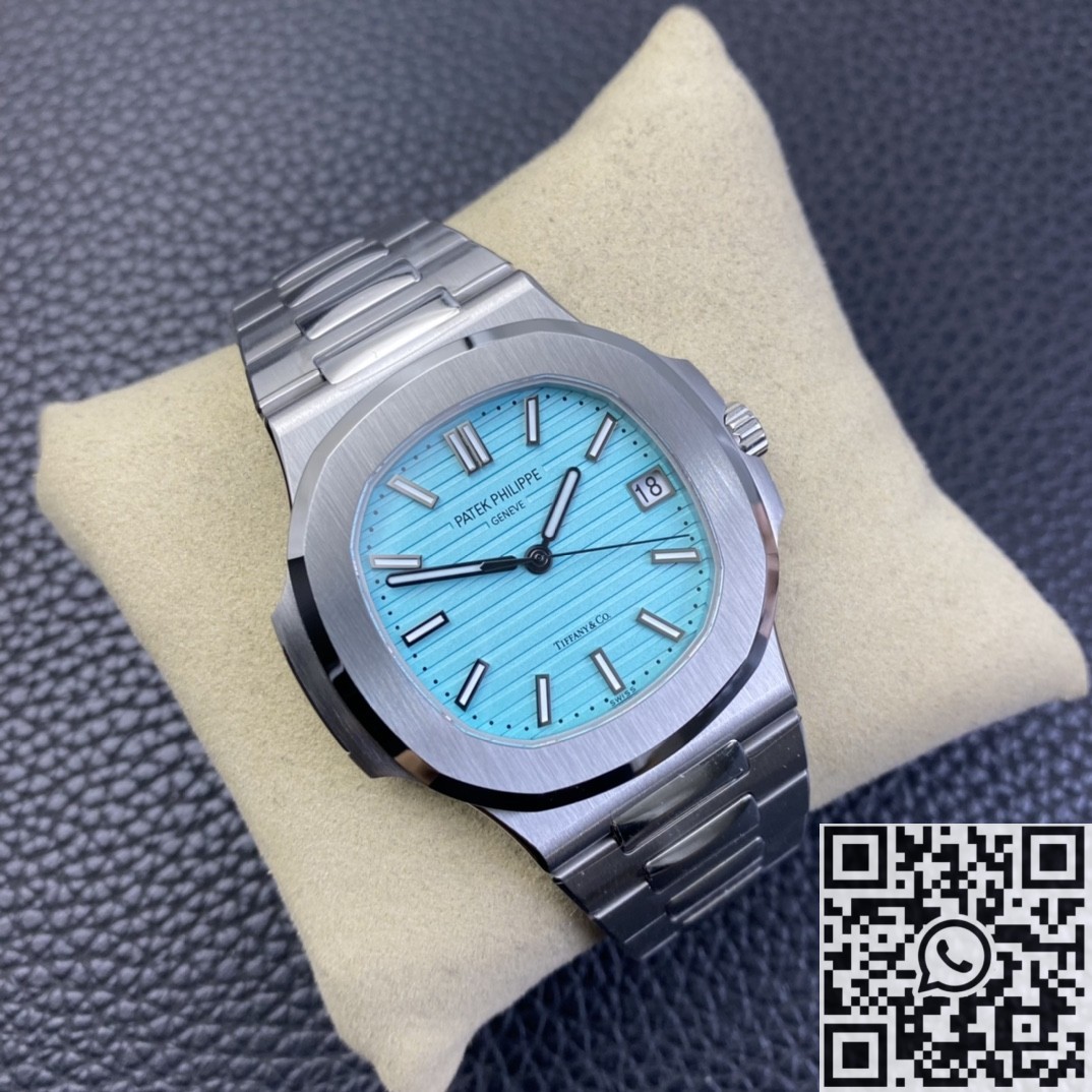 3K Factory Replica Patek Philippe Nautilus 5711/1A-018 Tiffany Blue Dial