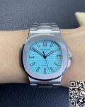 3K Factory Replica Patek Philippe Nautilus 5711/1A-018 Tiffany Blue Dial