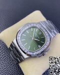 3K Factory Replica Patek Philippe Nautilus 5711/1300A-001 Diamond Bezel