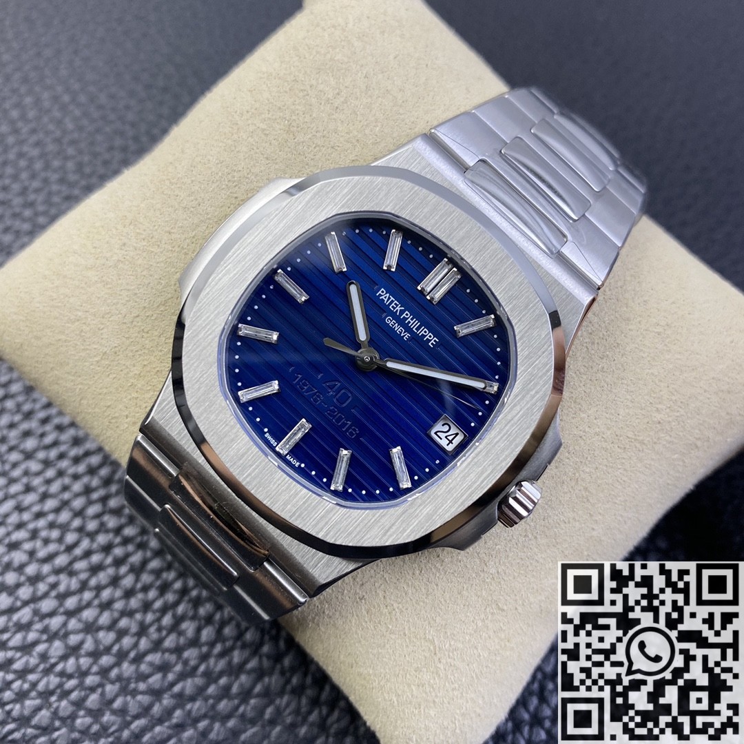 3K Factory Replica Patek Philippe Nautilus 5711/1P Blue Dial