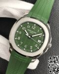 3K Factory Replica Patek Philippe Aquanaut 5168G-010 Green Dial