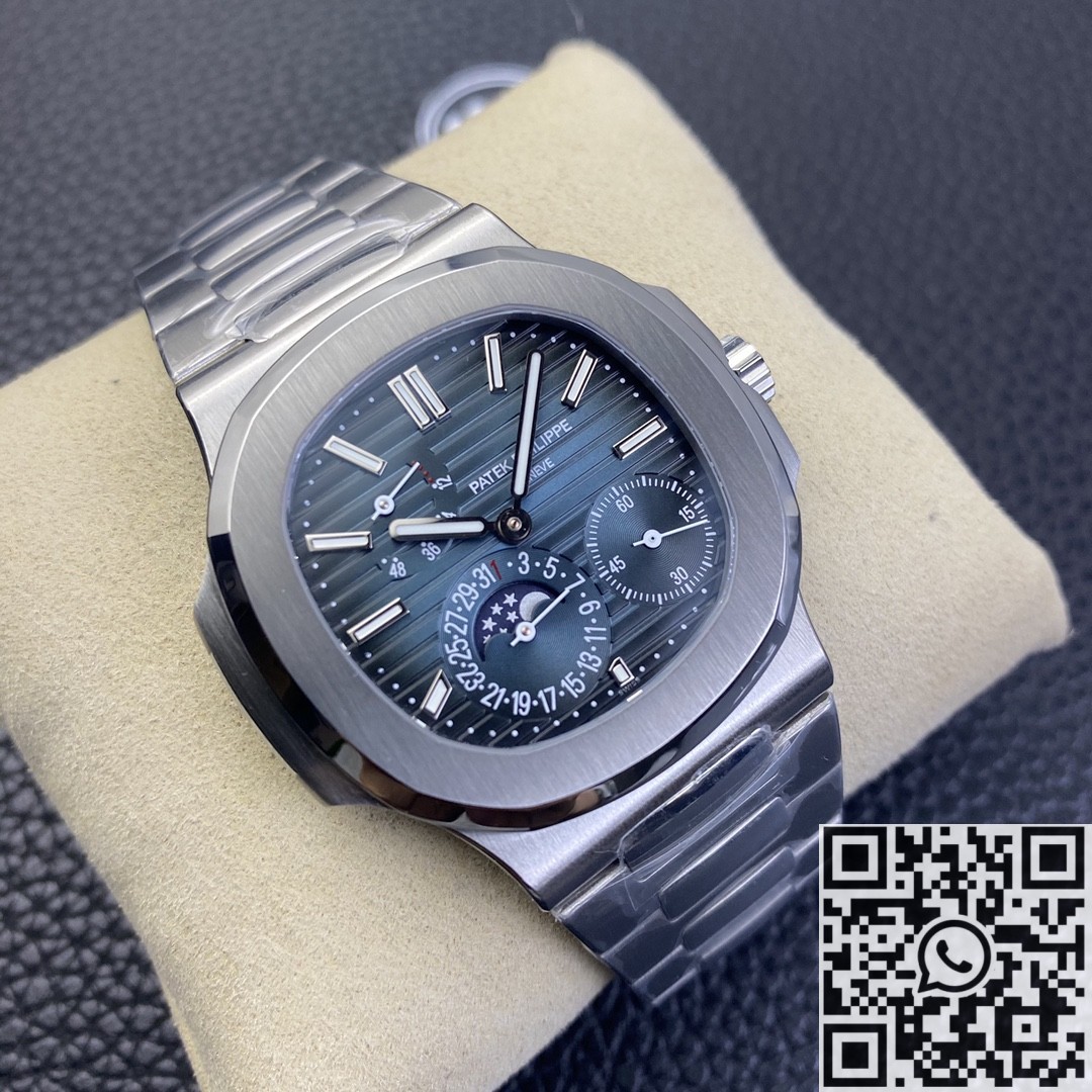 ZF Factory Replica Patek Philippe Nautilus 5712/1A-001 Series Blue Dial