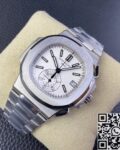 PPF Factory Replica Patek Philippe Nautilus 5980/1A-019 Series White Dial