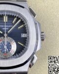 PPF Factory Replica Patek Philippe Nautilus 5980/1A-001 Series Blue Dial