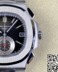 PPF Factory Replica Patek Philippe Nautilus 5980/1A-014 Series Black Dial