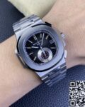 PPF Factory Replica Patek Philippe Nautilus 5980/1A-014 Series Black Dial