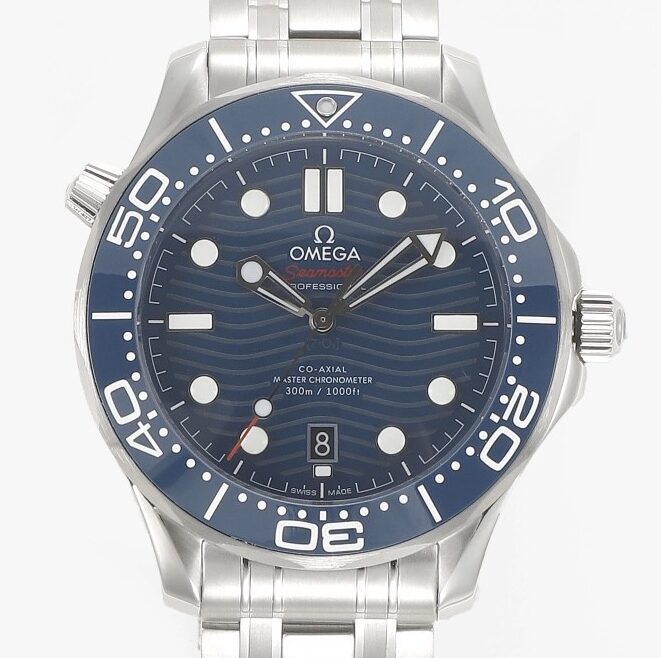 VS Factory Replica Omega Seamaster Diver 300M 210.30.42.20.03.001 Blue Dial Series