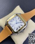 BV Factory Replica Cartier Santos W2SA0006 Leather Strap Series