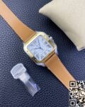 BV Factory Replica Cartier Santos W2SA0006 Leather Strap Series