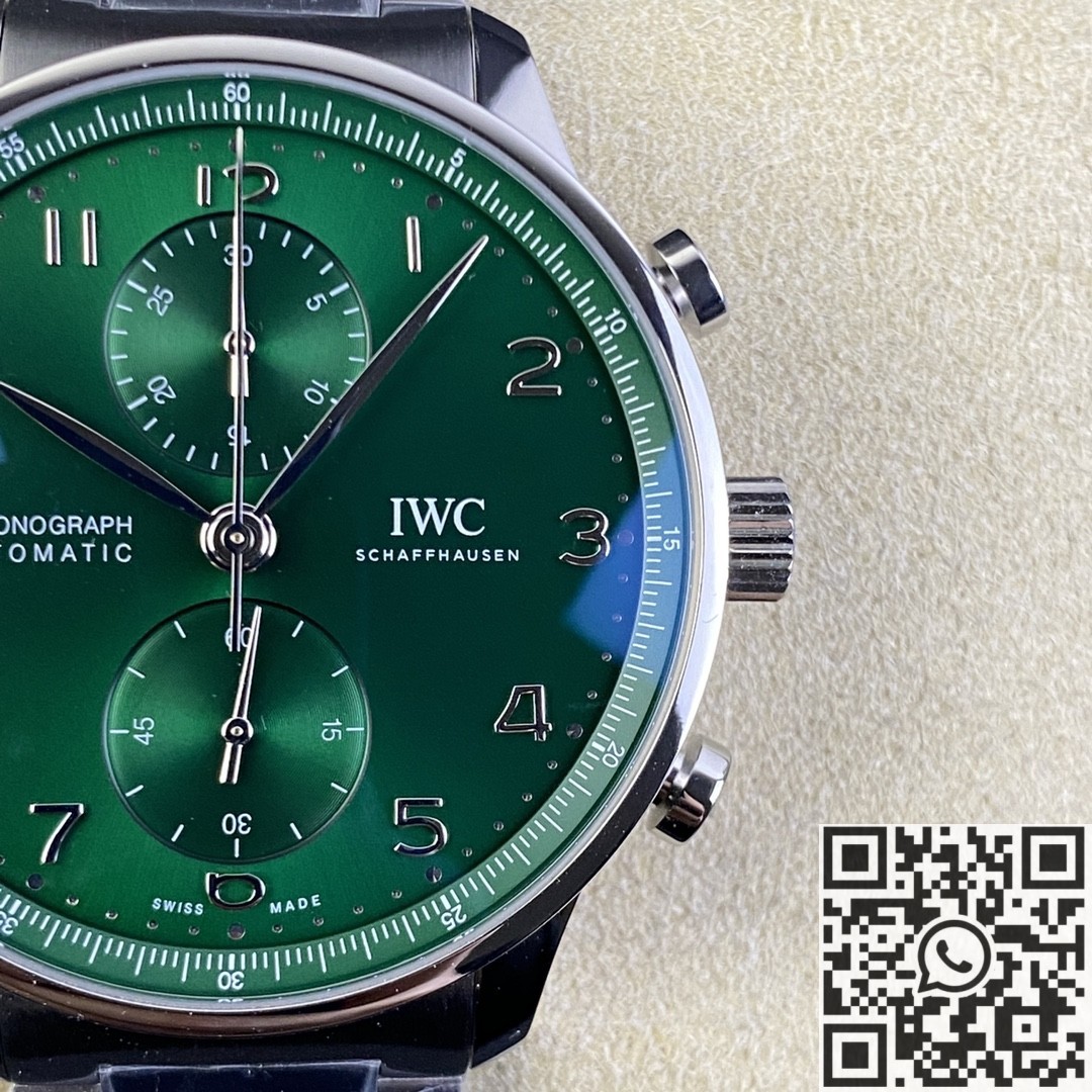 ZF Factory Replica IWC Portugieser IW371615 Green Dial Series