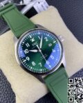 M+ Factory Replica IWC Pilot IW328205 Green Dial