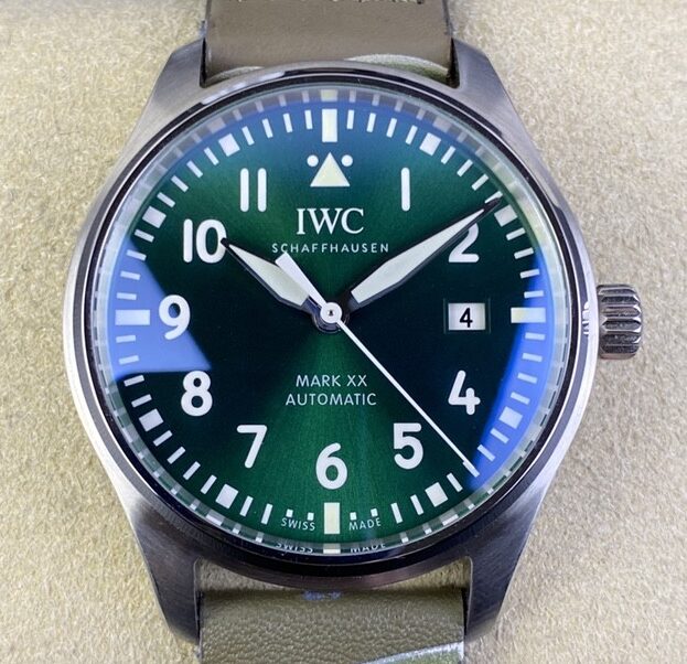 M+ Factory Replica IWC Pilot IW328205 Leather Strap