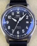 M+ Factory Replica IWC Pilot IW328201 Black Leather Strap