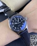 M+ Factory Replica IWC Pilot IW328201 Black Leather Strap